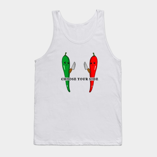 Albuquerque green vs red Tank Top by karutees